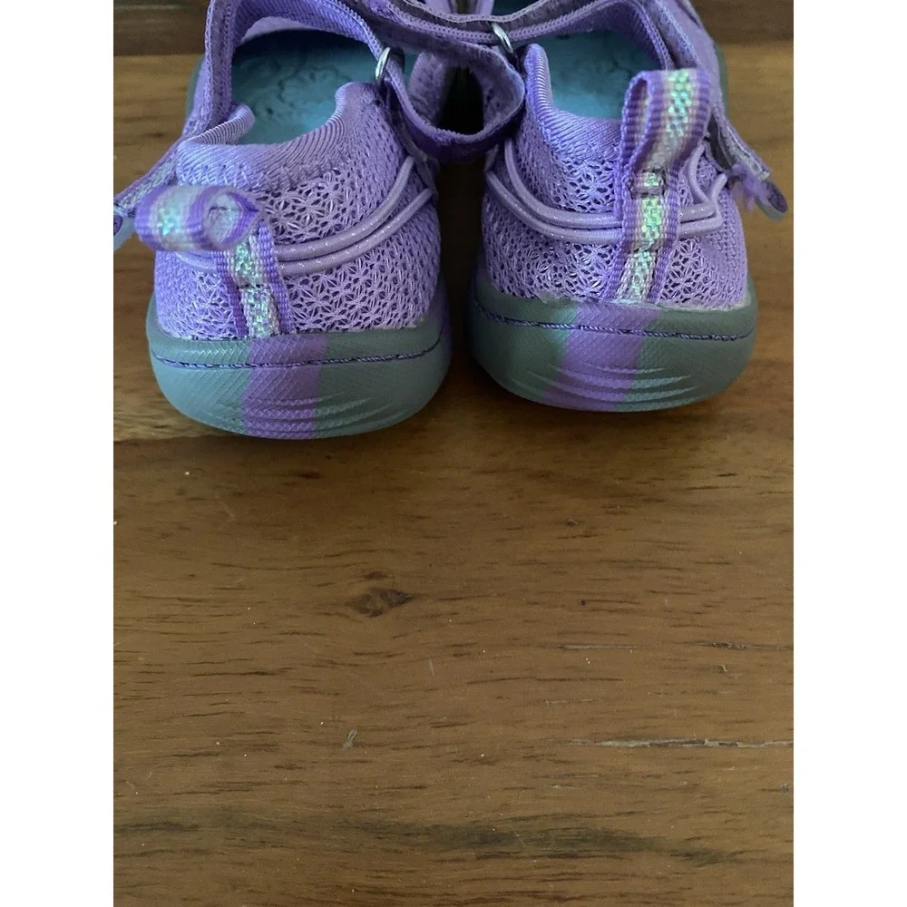 Jambu Kids Fia  Girls' Outdoor Mary Jane Sports Shoes Purple, Size 3